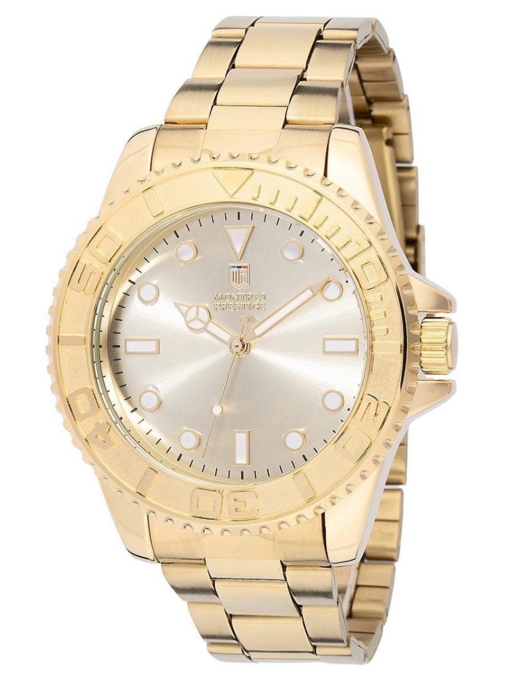 MPW-0262 - Montres Prestige X Invicta Men's Watch - 43mm, Gold (MPW-0262)